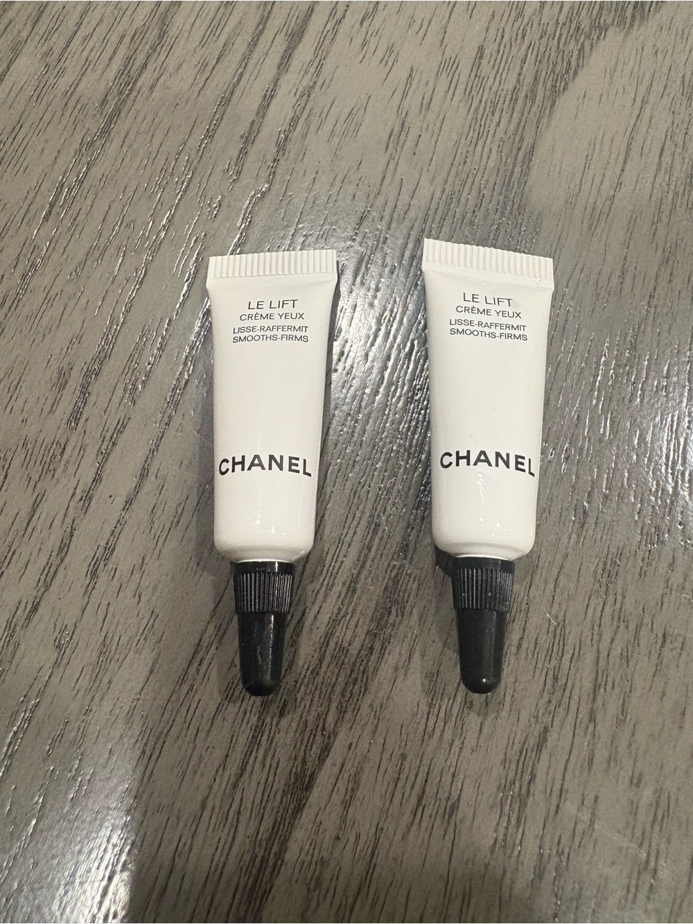 * New bundle of 2- CHANEL Le Lift Crème Yeux Eye Cream travel size 3ml each